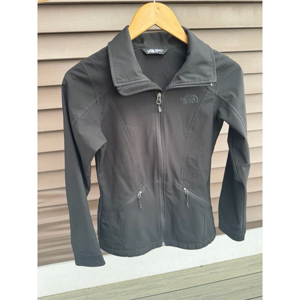 The North Face WindWall Jacket XS Black Soft Shell Lightweight Gorpcore Zip